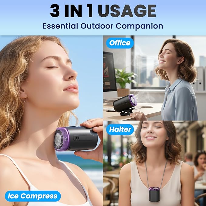 Clip-On Personal Cooling Fan
