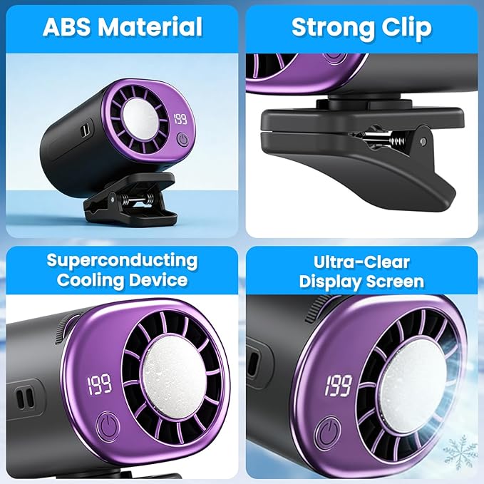 Clip-On Personal Cooling Fan