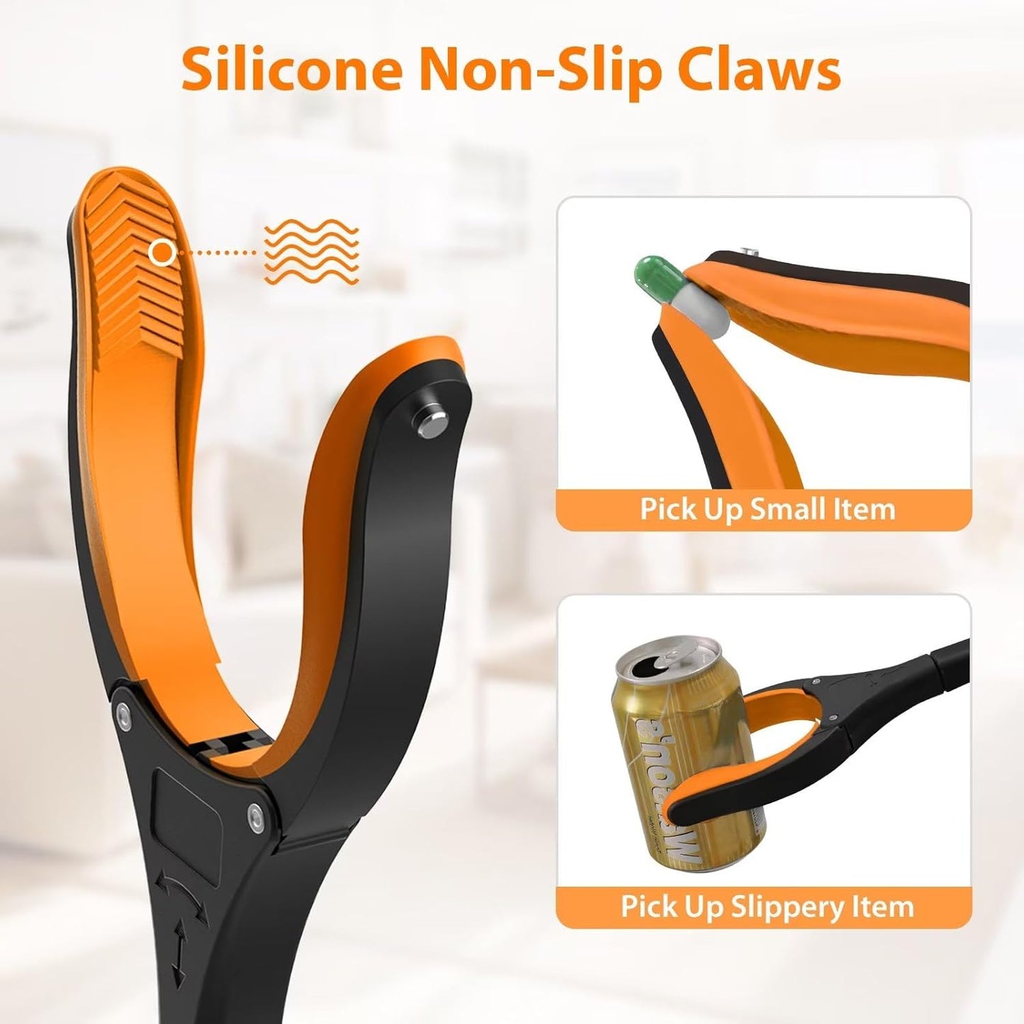 REWKCY 2-Pack 32" Grabber – Never Bend Again (Saves Your Back & Knees)