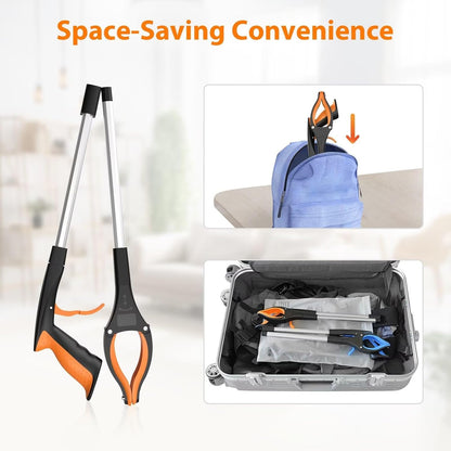 REWKCY 2-Pack 32" Grabber – Never Bend Again (Saves Your Back & Knees)