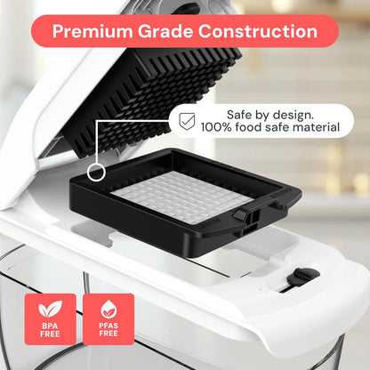 Fullstar Vegetable Chopper & Dicer – No Tears, No Mess, 5‑Cup Tray