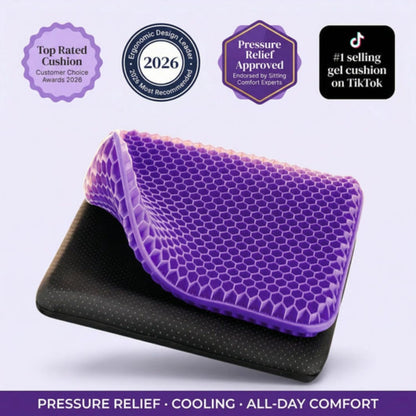 Easelyn CellGel™ Honeycomb Seat Cushion