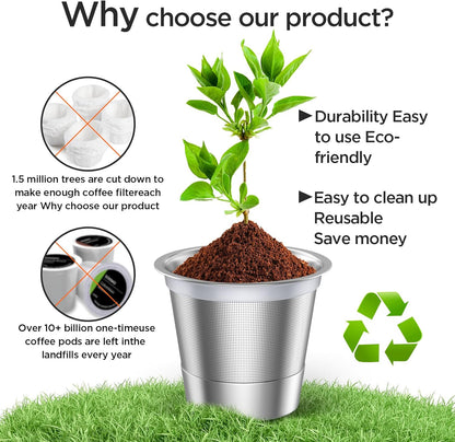 Reusable K Cups and Coffee Pods